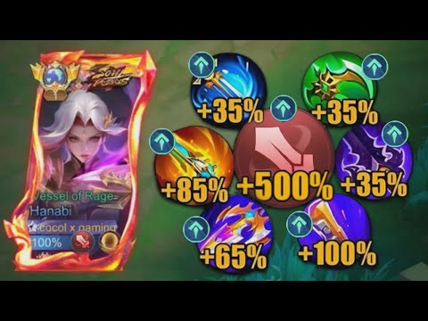 META HANABI FIGHTER EMBLEM HACK BUILD!! 200% SPEED HACK!?😱 ( MUST TRY! ) HANABI BEST BUILD 2026‼️