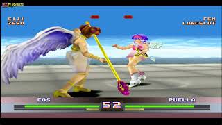 Eos vs Puella | Toshinden 4 | PS1 Gameplay