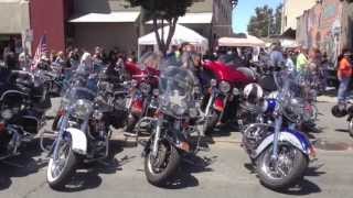 preview picture of video 'Hollister Bike Rally 2013'