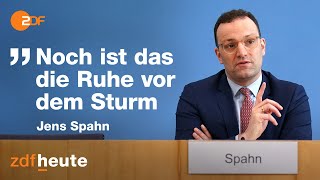 Kampf gegen Corona: Jens Spahn und Lothar Wieler (RKI) zum aktuellen Stand