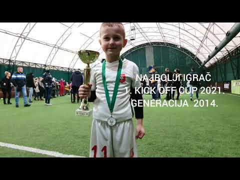 Behudin Kadić (FK Dobrinja) najbolji igrač 1. Kick Off Cupa 2021. - Generacija 2014. #3
