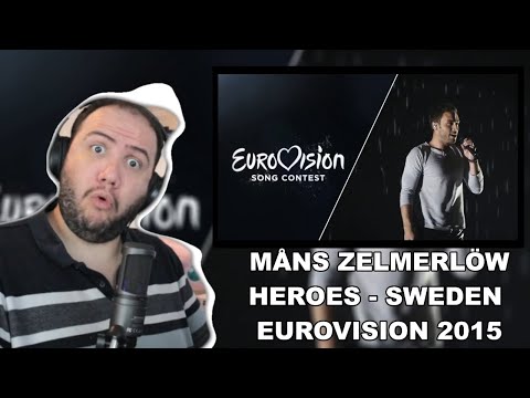🇸🇪 Måns Zelmerlöw - Heroes (Sweden) - LIVE at Eurovision 2015 Grand Final - TEACHER PAUL REACTS