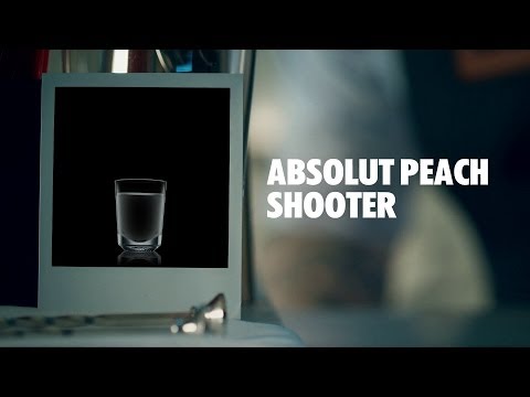 ABSOLUT PEACH SHOOTER DRINK RECIPE - HOW TO MIX