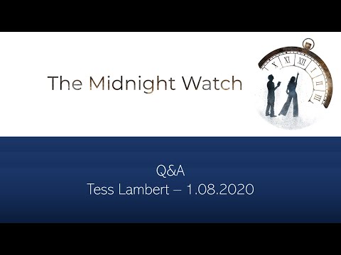 Q&A - Tess Lambert - 1-08-2020