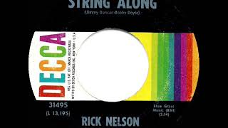1963 HITS ARCHIVE: String Along - Rick Nelson