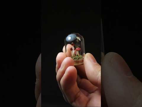 I recreated my first viral video😂🍄 ...#tinythings #minithings #miniature #minimaker #polymerclay