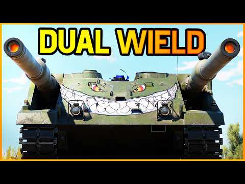 I BROKE War Thunder with this DOUBLE BARRELED TANK
