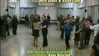 Hustle Lesson 2 - TGIF @ BNL - Mark  & Karen -1/23/09