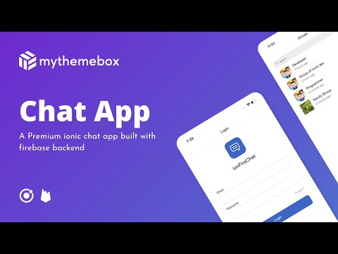 Ionic Firebase Chat