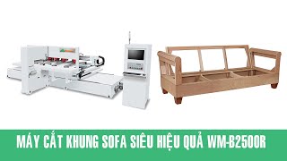 Máy CNC cắt ván ép làm SOFA siêu nhanh, siêu lợi hại