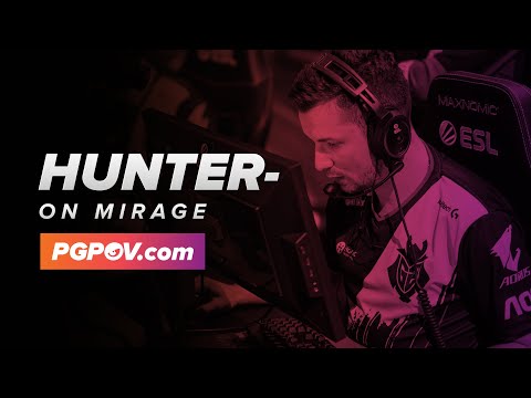 [CSGO DEMO] huNter- (G2) vs c0ntact / 27 frags / Mirage // POV - Point of View