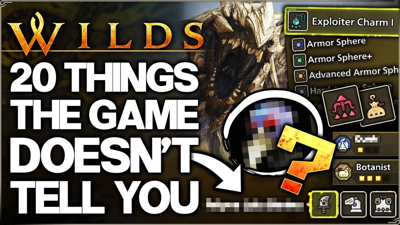 Monster Hunter Wilds - 21 Secret Tips & Tricks You NEED to Know - Be a Better Hunter - All Weapons!