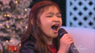 ANGELICA HALE  &quot;ALL I WANT FOR CHRISTMAS IS YOU&quot; - HALLMARK - LIVE TV PERFORMANCE - HD