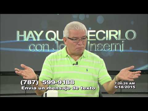 Hay Que Decirlo 05-18-15 (06) - La Acupuntura Con El Dr. Ivan Figueroa