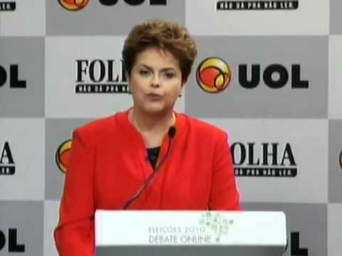 Dilma no debate do UOL - Reforma política