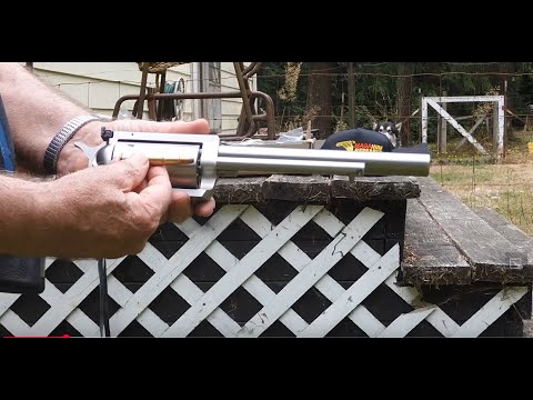 Magnum Research BFR 30-30 revolver, presentation and first shot Aug. 30, 2025