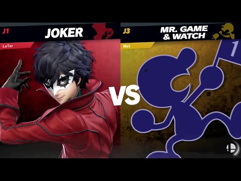 Tournoi 30 Universal Games 16/06/2021 Tour 3 - Le Tartuffe ( Joker ) vs Matesteur (Mr Game et Watch)