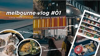 weekend in melbourne #01 - asian grocery shopping, south-east asian food, markets, and more!