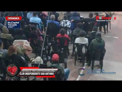 BOXEO INTERPROVINCIAL - ALEJANDRO RAMIREZ GPP A JUAN GARCIA