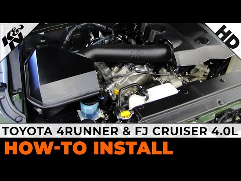 Toyota 4Runner & FJ Cruiser 4.0L [#63-9034] Air Intake Installation