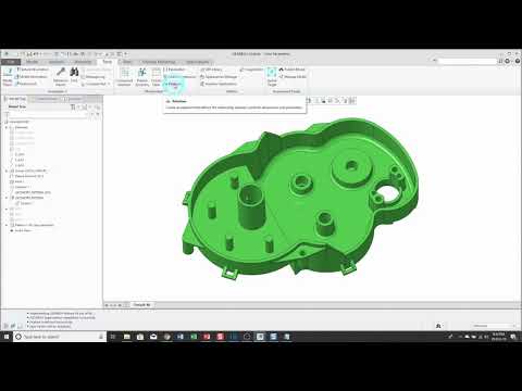 Creo Parametric - Parameters (Demonstration)