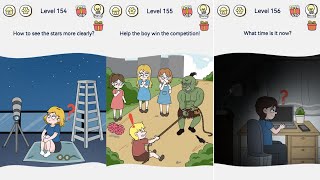 Brain Out 2 - Level 154, 155, 156 Gameplay Solution