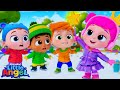 The Snow Queen And Her Frozen Palace Little Angel Kids Songs Nursery Rhymes