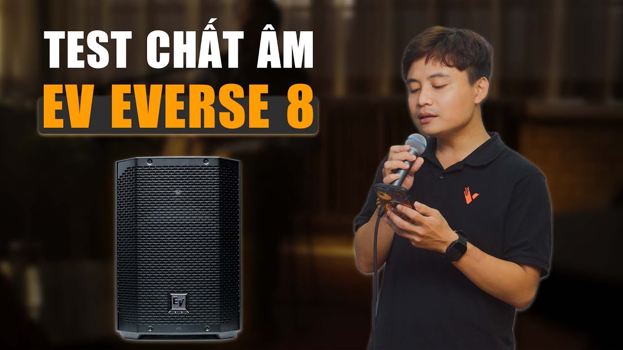 video Loa Karaoke ElectroVoice Everse 8 Chính Hãng 0
