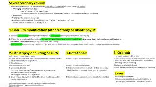 PCI calcium modification: Updated approach, Device deliverability