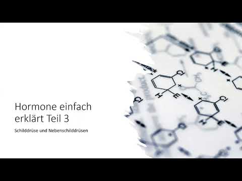 Hormone einfach erklärt Teil 3 Die Schilddrüsen und Nebenschilddrüsen. Schilddrüsenhormone T3 T4 TSH