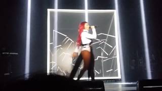 Shy'm Les Chaussures en Plastique Bordeaux