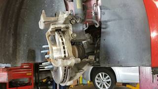 2011 - 2016 Chevrolet Cruze front brakes replacement