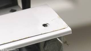 Frigidaire Dishwasher Repair - How to Replace the Toe Plate (Frigidaire Part # 154745501)