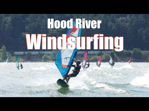 Windsurfing Hood River  EPIC DAY!!  Columbia River Gorge