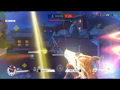 GALE DPS MAIN ASHE - 39 ELIMS! [ OVERWATCH SEASON 24 TOP 500 ]