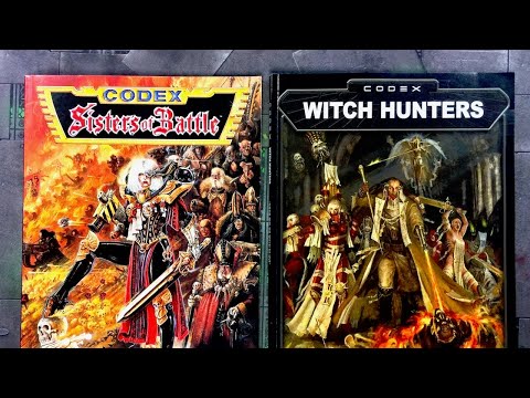 SISTERS OF BATTLE Classic Codices for Warhammer 40k 2nd, 3rd and 5th Editions