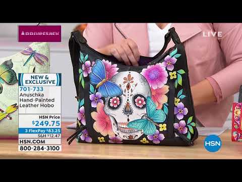 Anuschka HandPainted Leather Hobo