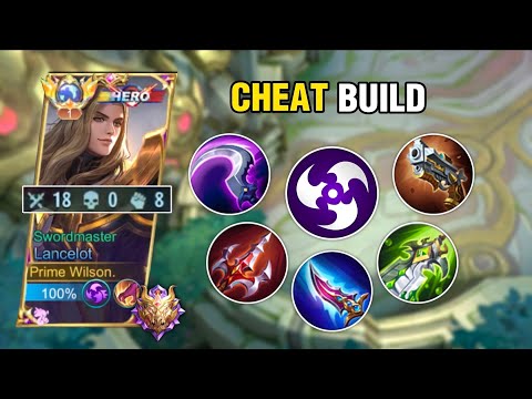 Try This BEST Lancelot Damage Hack Build For 1 SHOT!! | Teammates Were Shocked!😱 | Best Build 2023