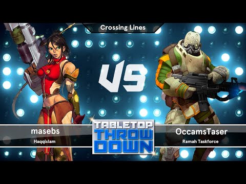Crossing Lines - Haqqislam vs Ramah -  Infinity N5 Battle Report