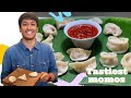 Chicken Momos - Popular Street Food - Momo Chutney Recipe