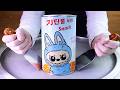 Labubu Chips Ice Cream Rolls Satisfying Street Food Satisfying Visual ASMR ايس كريم رول ل