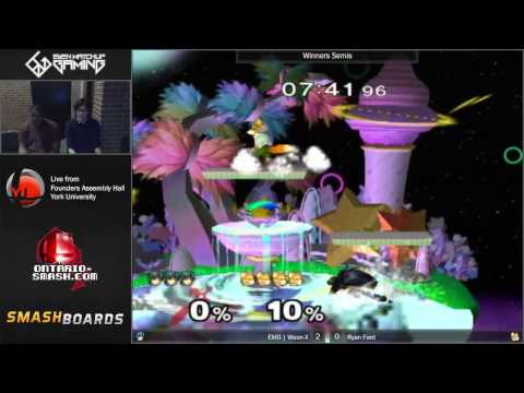 EMG Weon X vs Ryan Ford   Smash@York   Melee Singles Winners Semis