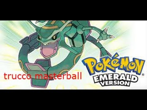 Trucco masterball pokemon smeraldo