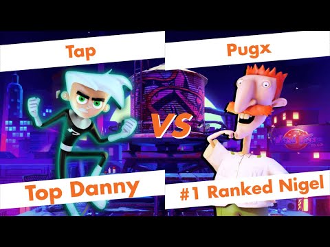 【Nick All Star Brawl】Tap (Danny Phantom) vs Pugx (Nigel) High Level Gameplay【NASB】