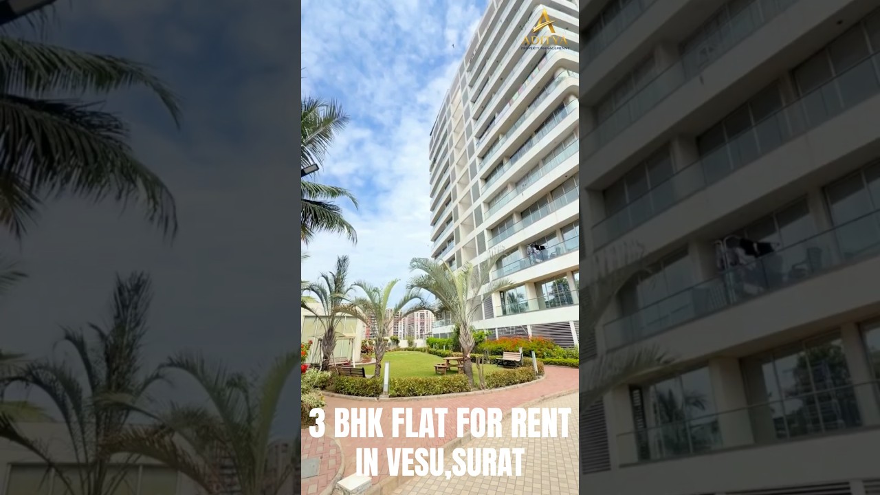 3 BHK Spacious Flat For Sale - Nr. Rebounce, Vesu, Surat. in Vesu, Surat — photo 1 of 8