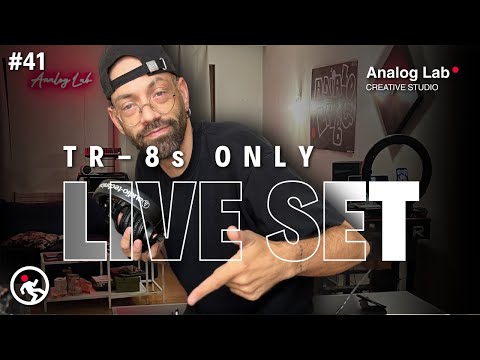 #41 | TR-8S Techno Live Set | Improvised Beats with Alexander T. Rose | Subscribe for more ❤️