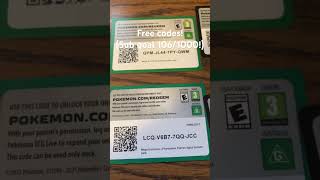 Pokemon tcg online card codes #pokemon #pokemonchannel #pokemoncards #nintendo #freestuff