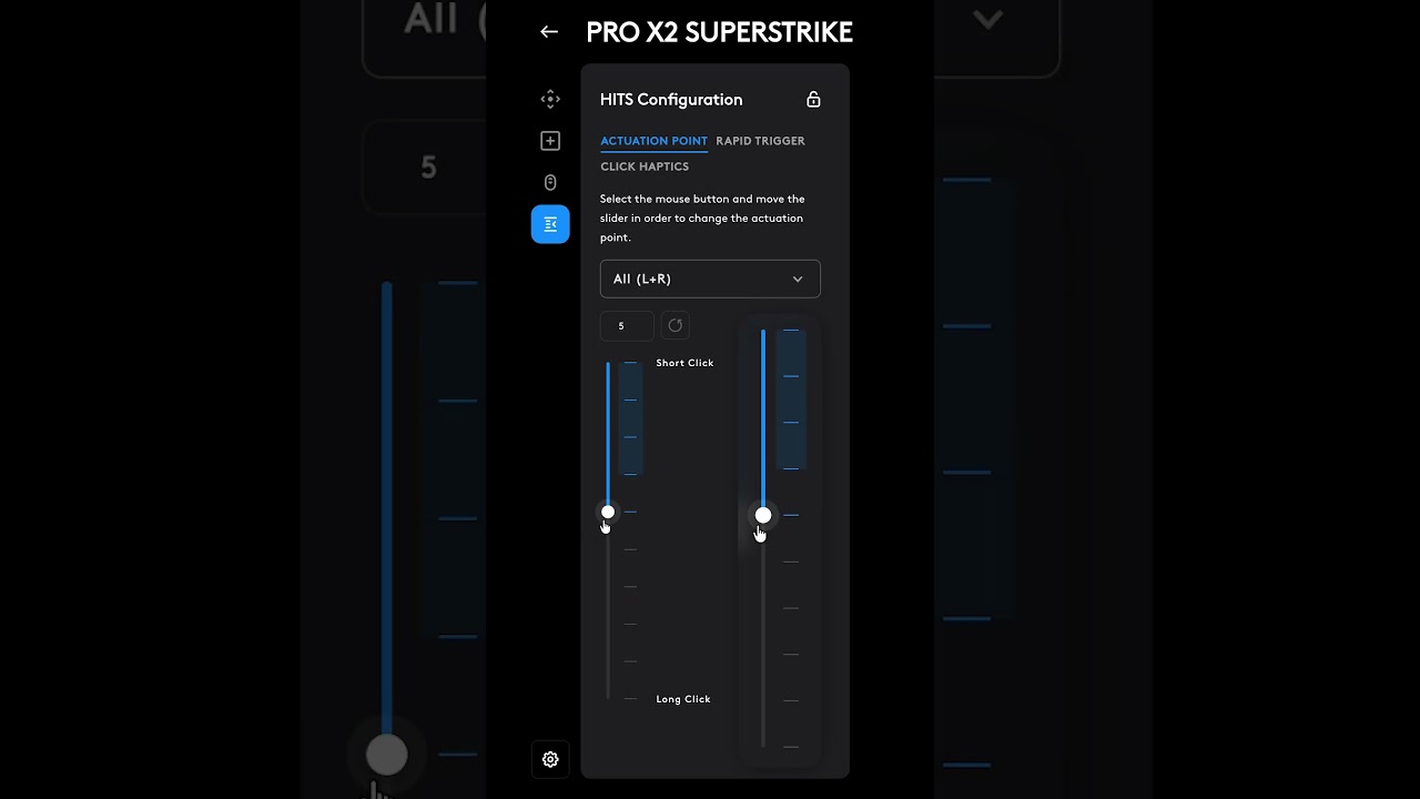 PRO X2 SUPERSTRIKE: How to adjust Actuation Point