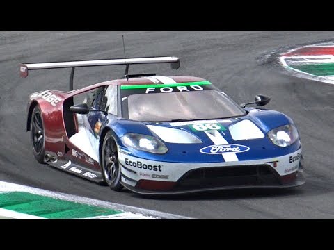 Ford GT LM GTE V6 EcoBoost Testing @ Monza for the 24h Le Mans 2018!