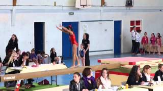 preview picture of video 'Compétition Gymnastique à Guilers le 6 avril 2014 - poussines'